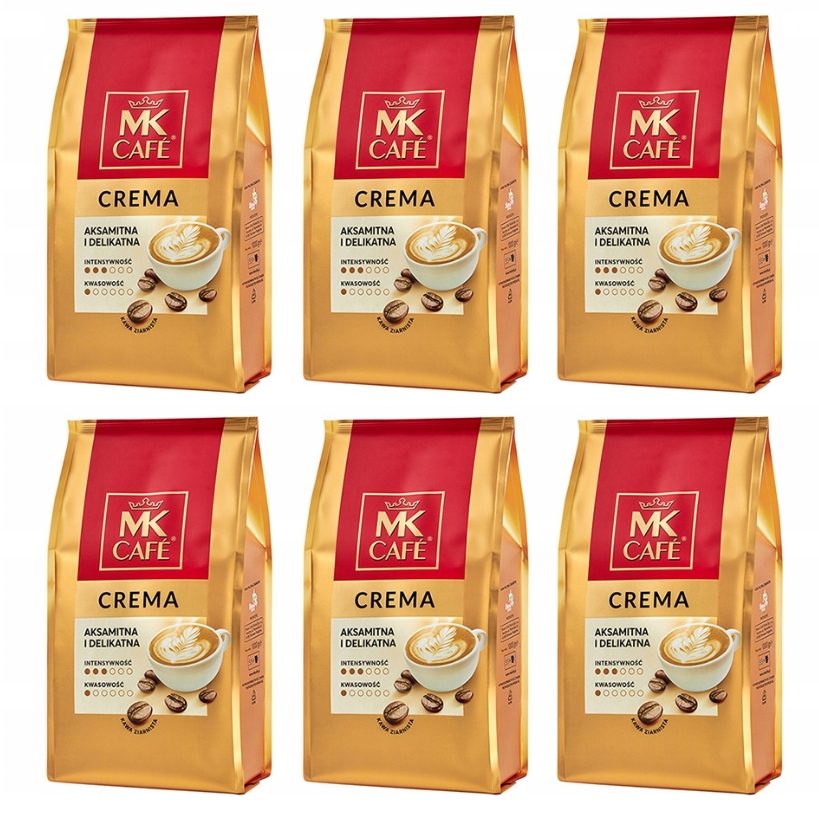 Kawa ziarnista mieszana Mk Cafe Crema 1000 g