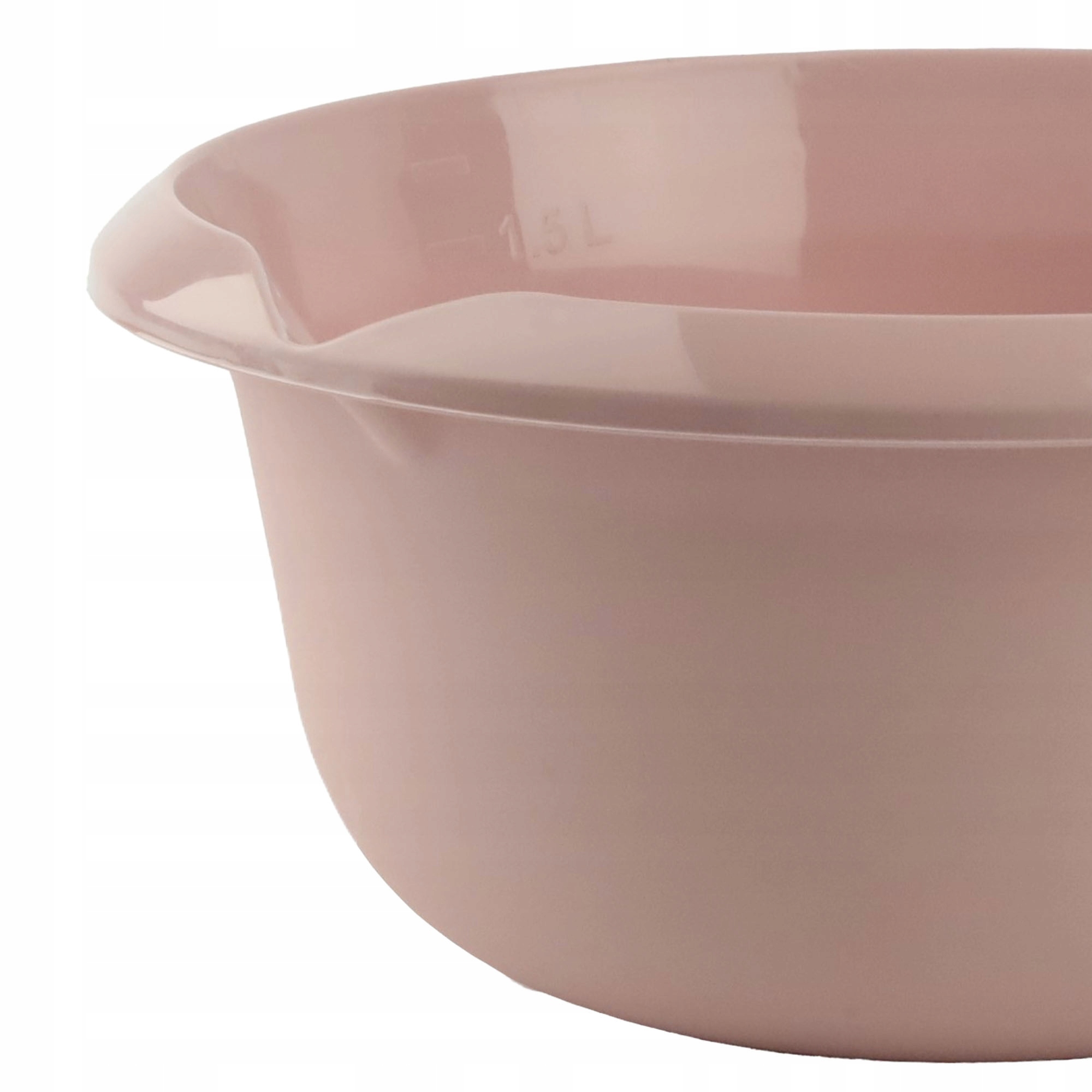 MISKA 3L PLASTIKOWA OKRĄGŁA UNIWERSALNA MISA DO KUCHNI OGRODU Pojemność 3 l