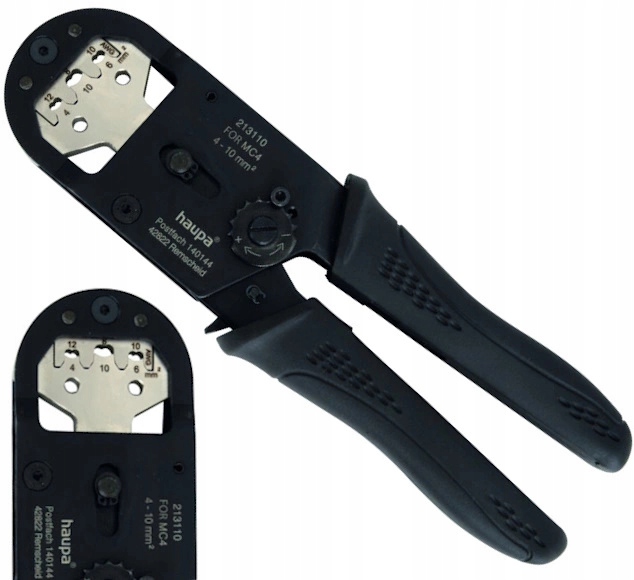 Praska HUPcompact „HC05“ pre kontakty MC4 4-10 mm2 Haupa