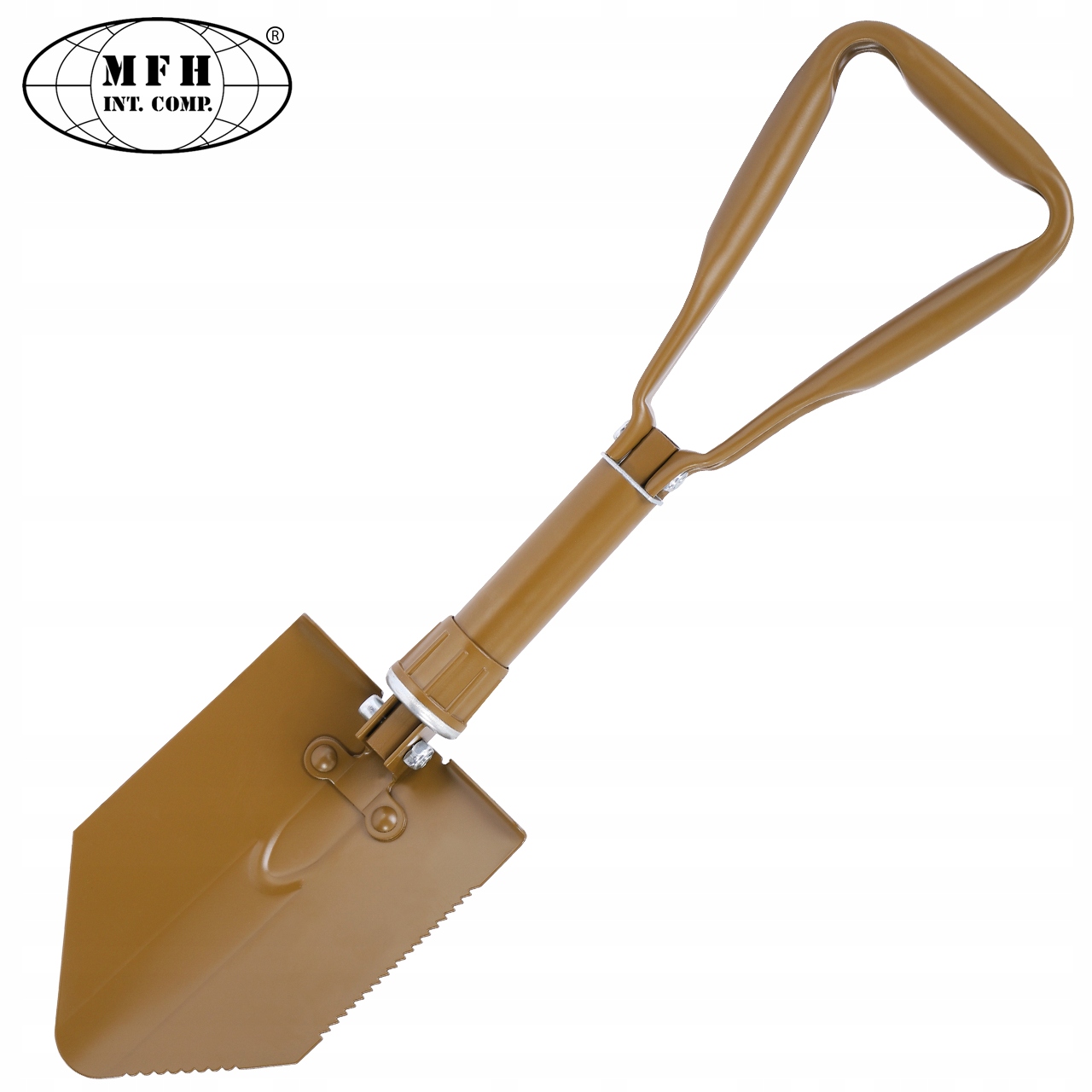 SAPERKA WOJSKOWA SKŁADANA BW BUNDESWEHR LC2 MFH + POKROWIEC COYOTE Kod producenta 27038