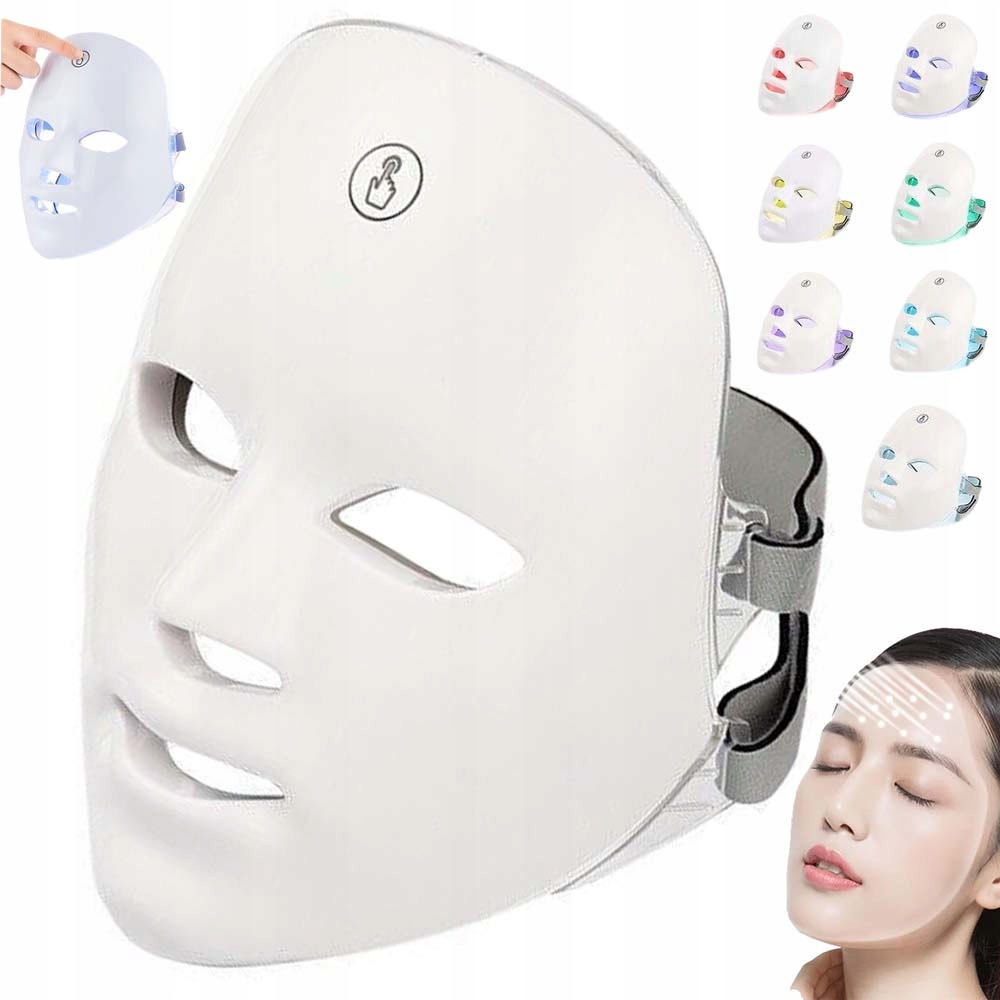 Fotonová Maska Se 7 Funkcemi – Posílení Kolagenu, Opravuje Pokožku