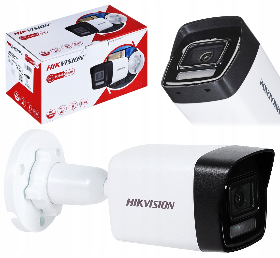 4Mpx vonkajšia Ip kamera DS-2CD1041G2-LIU Smart Hybrid Light Hikvision