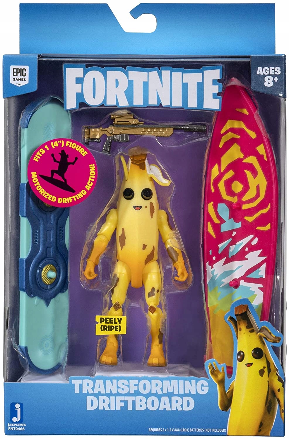 

Fortnite Peely Figurka Transforming Driftboard