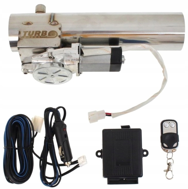 TURBOWORKS PRZEPUSTNICA ELEKTRYCZNA SPORTOWA REGULOWANA NA PILOTA 51mm 2"