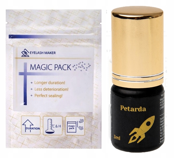 Lepidlo na řasy Magnitica Lashes Petarda 3 ml