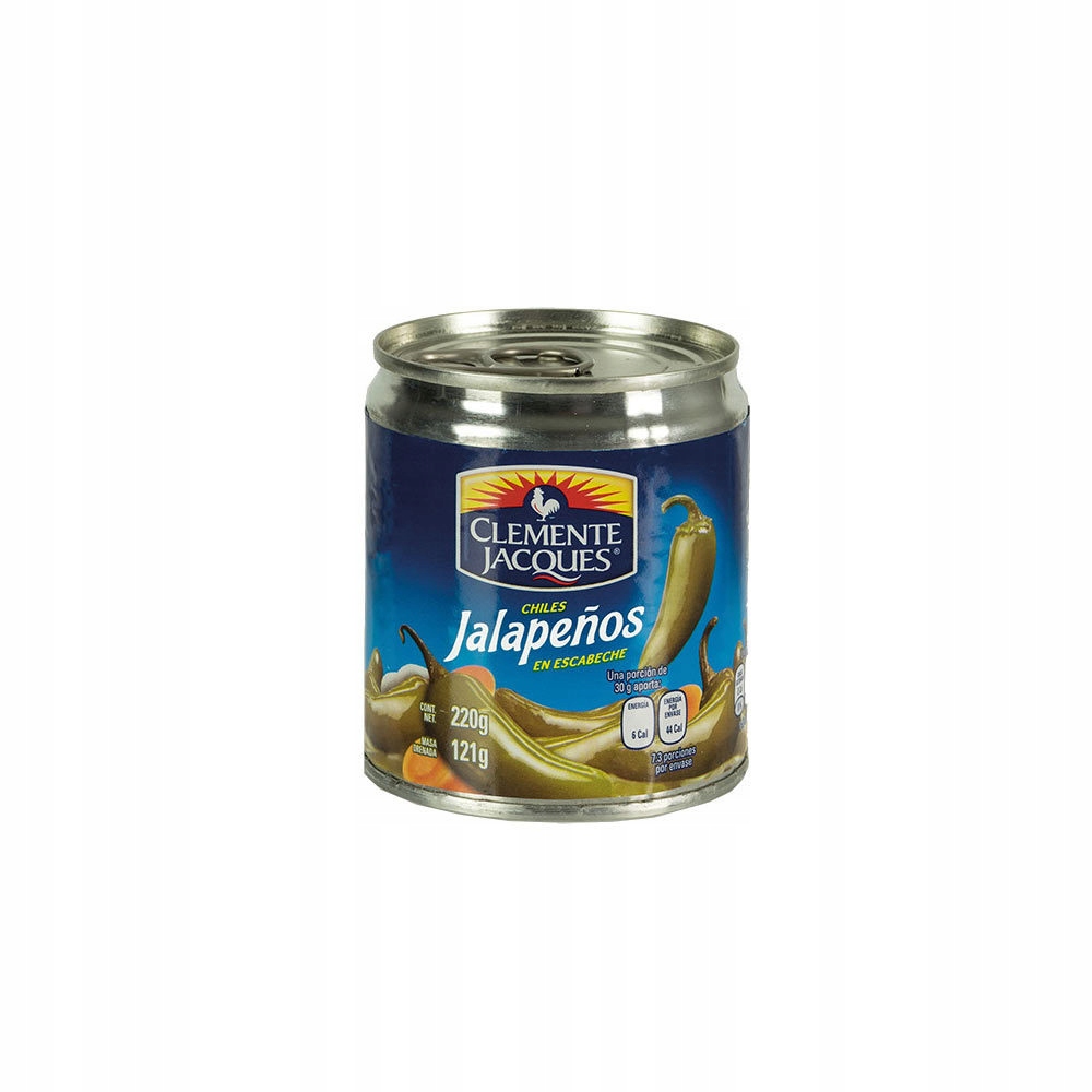 

Całe Papryczki Jalapenos w zalewie 220g/121g