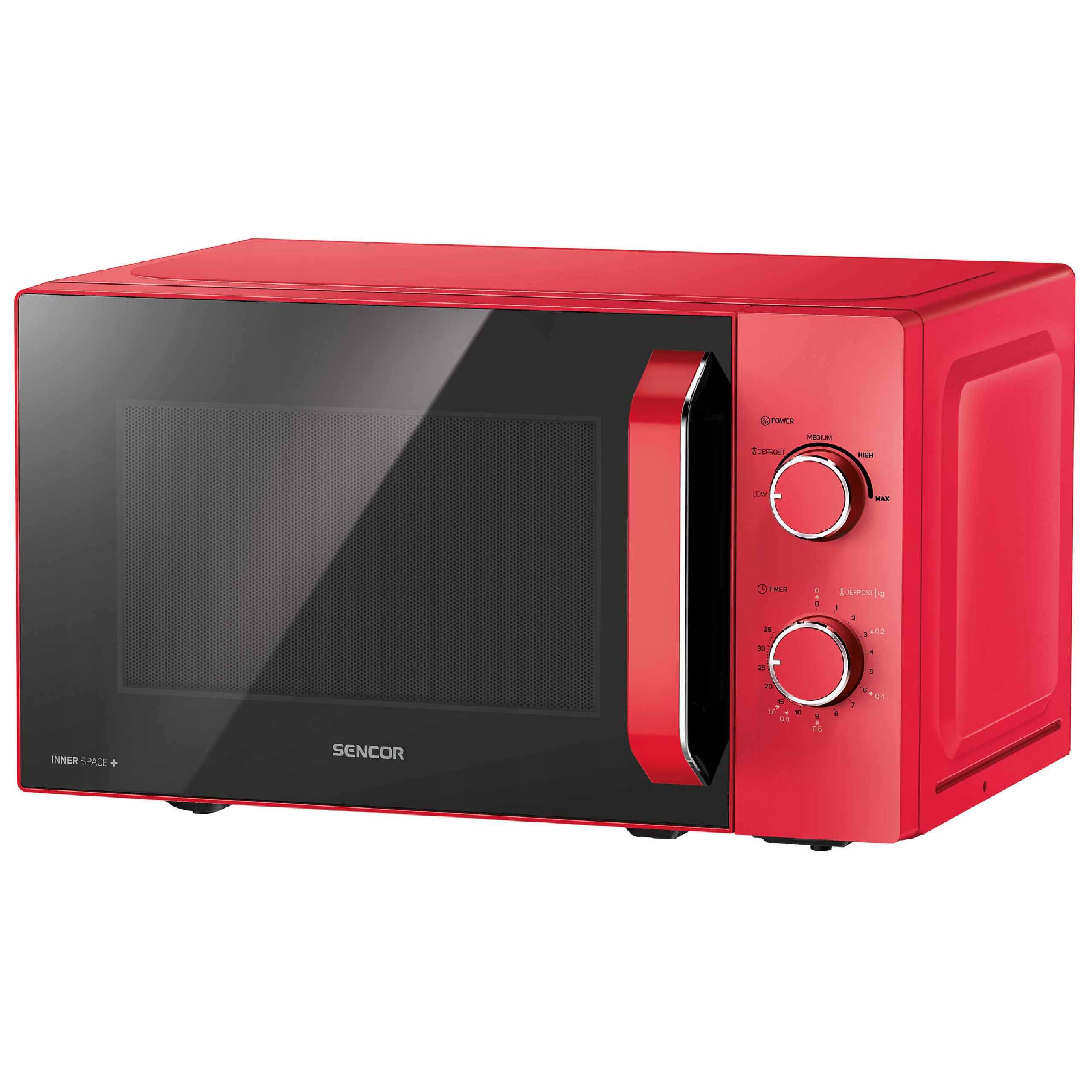 Kuchenka mikrofalowa Mikrofalówka Sencor Smw 1920RD 700W 20L Czerwona
