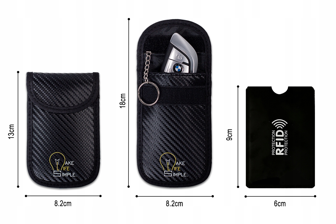 Pudełko na Kluczyk BOX FARADAY + Etui Keyless RFID EAN (GTIN) 3617600886018