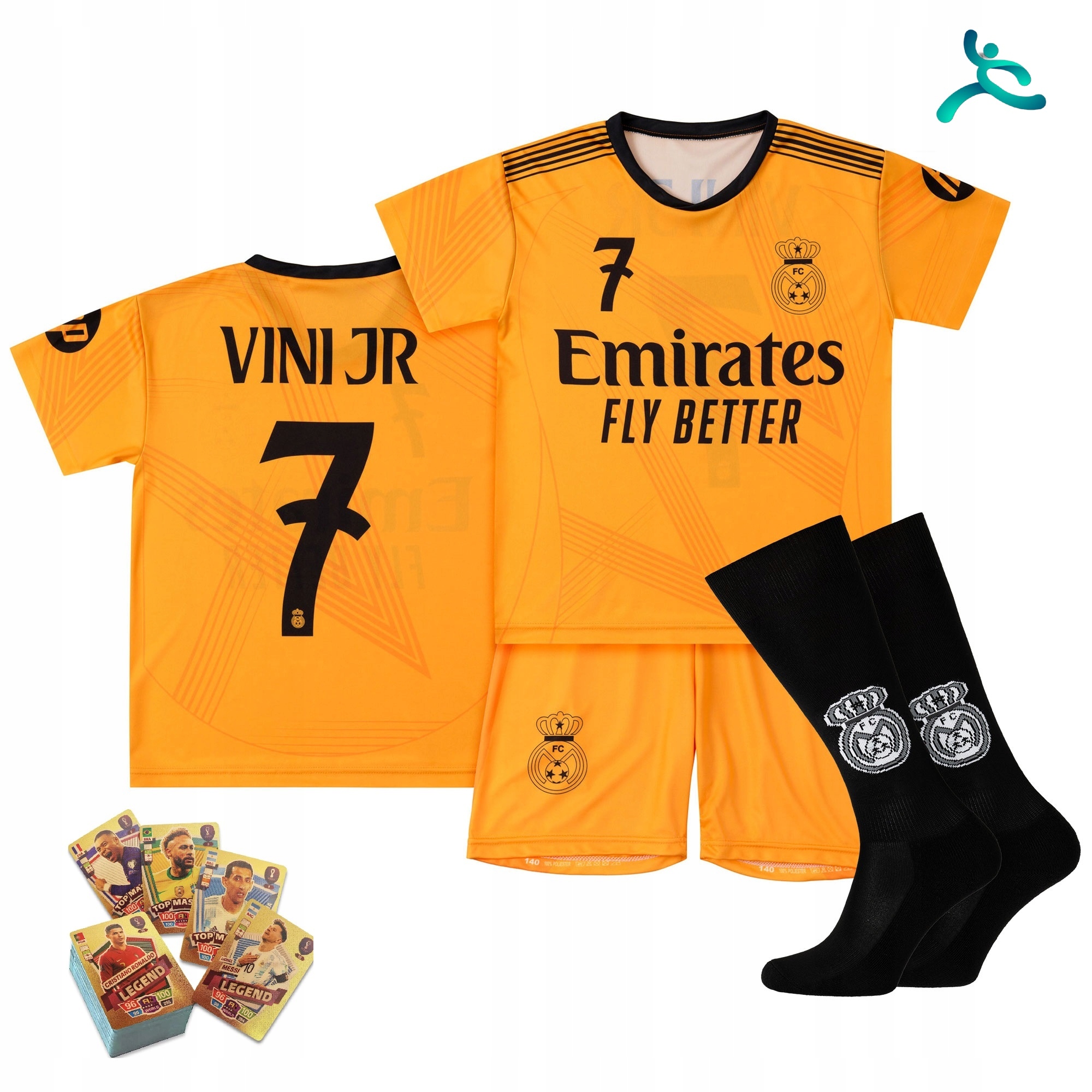 Fotbalové oblečení komplet dárek Vinicius Jr. vel 128