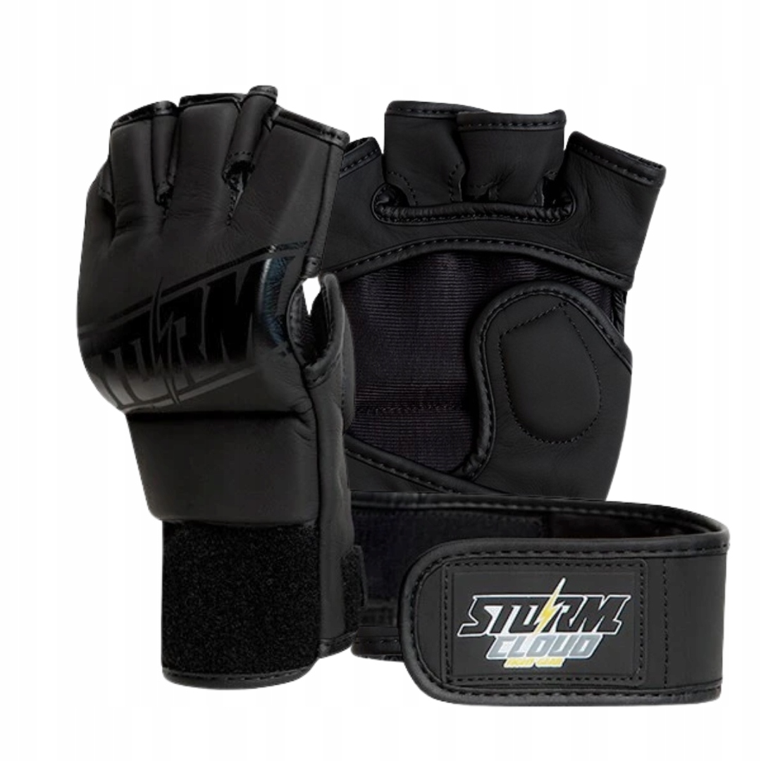 StormCloud Mma rukavice Tempest černé/černé 4oz XXL