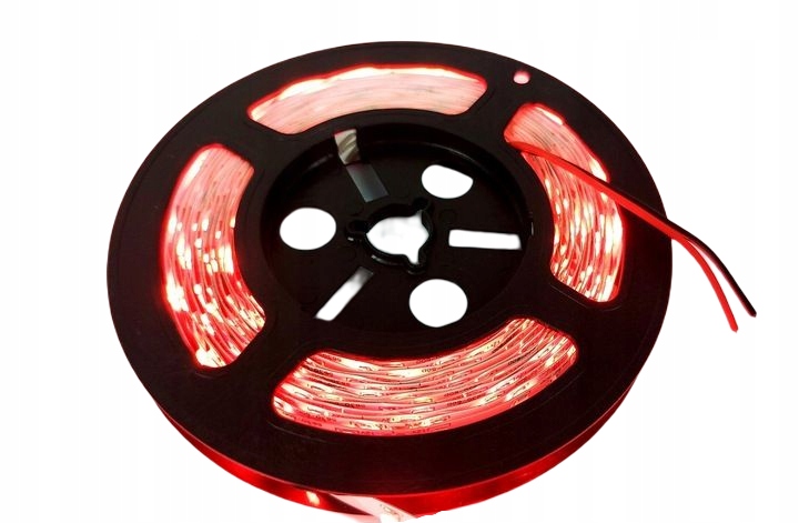 

Taśma Led 5630 300D IP20 12V czerwona 620nm 0.5m