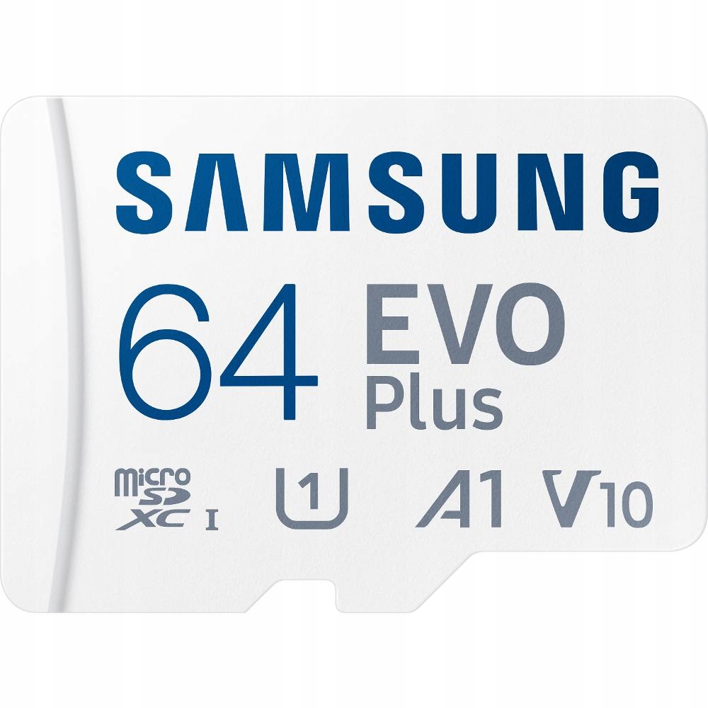 Paměťová karta MicroSDXC 64GB 160M adaptér, Samsung Evo Plus