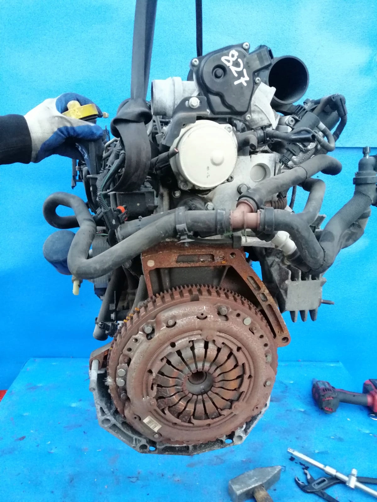 engine RENAULT CLIO 1.5 DCI K9KG770 119tys km