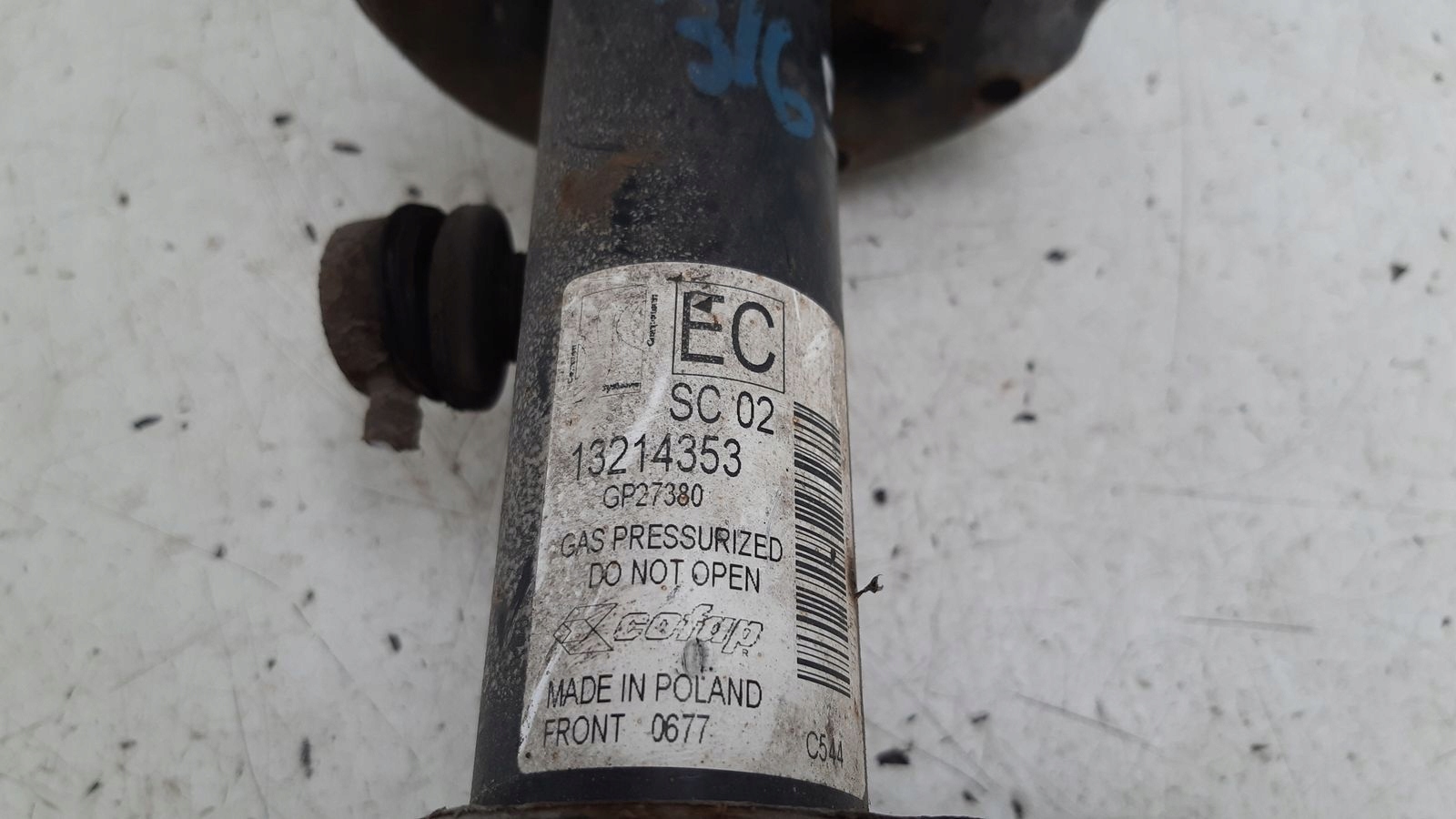 shock absorber spring front left Opel Corsa D 1,2 3D Z20R