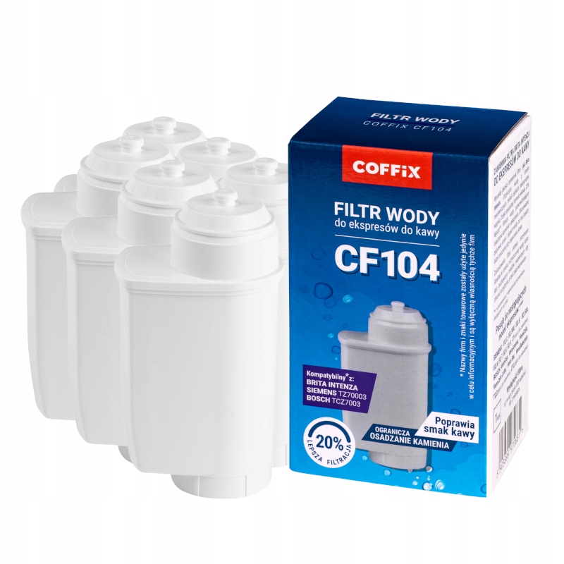 

6x filtr Brita Intenza do ekspresu Bosch Siemens