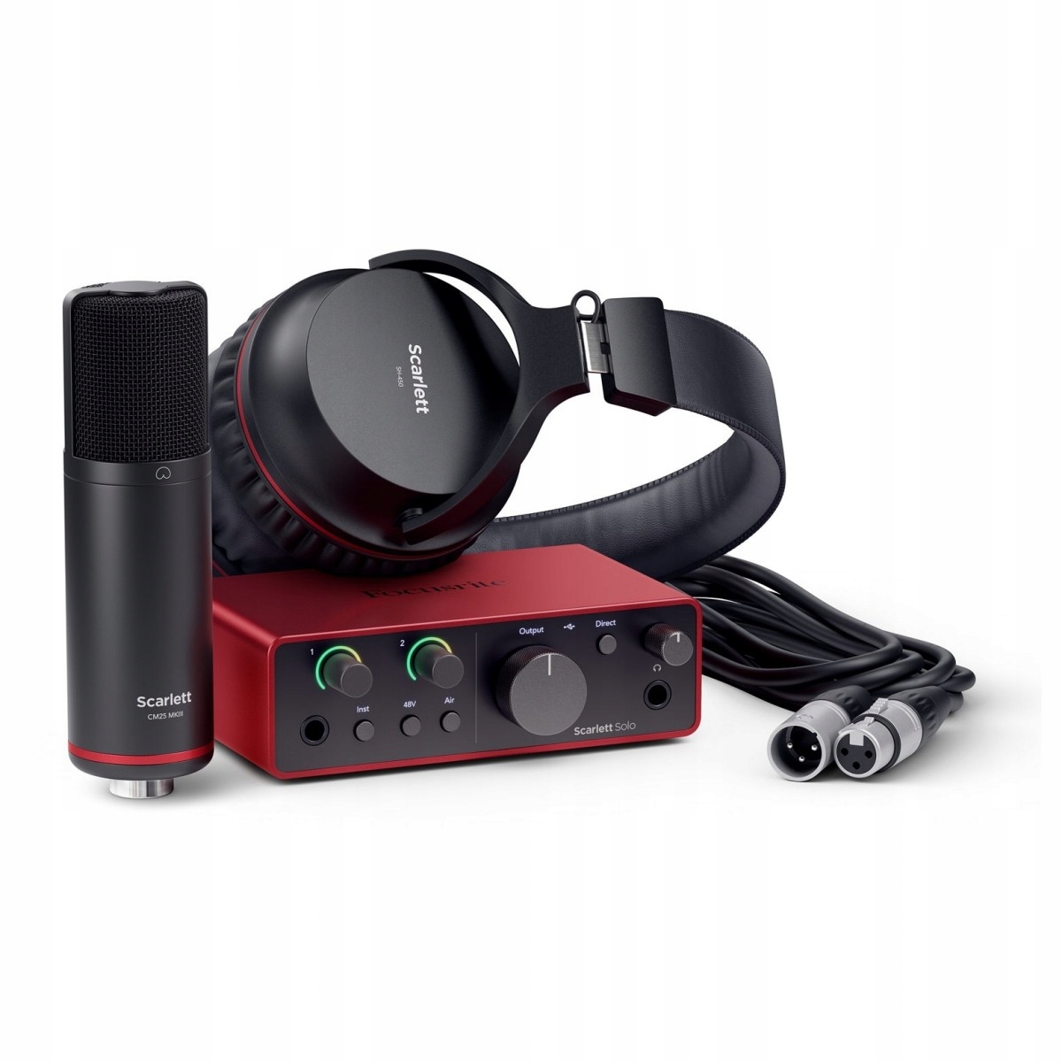 DTM・DAW Focusrite Scarlett Solo 3rd Gen Focusrite Scarlett Solo 3rd Gen - Audiotech - profesjonalne