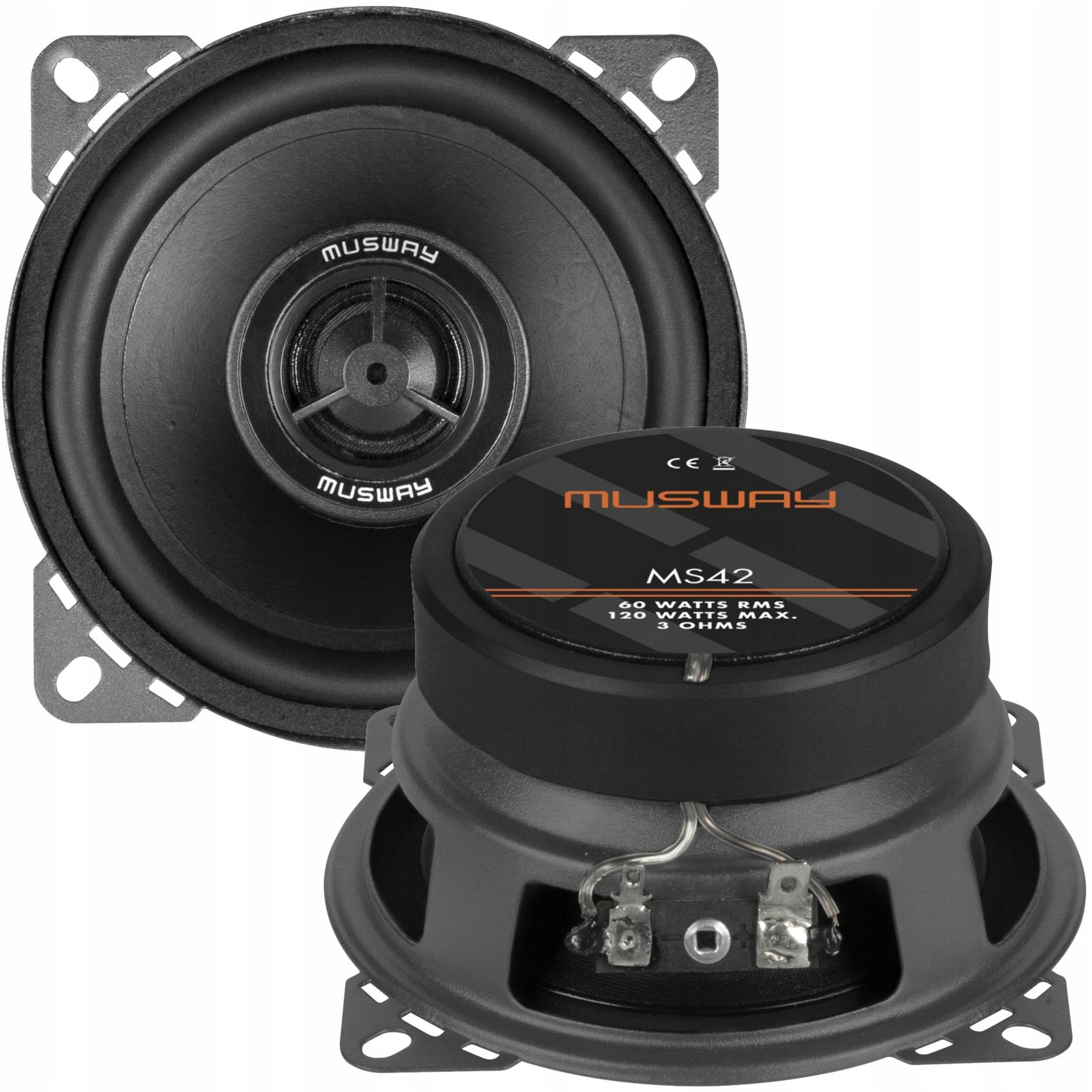 Musway MS42 głośniki 100 mm RMS 60 Wat 3 Ohm