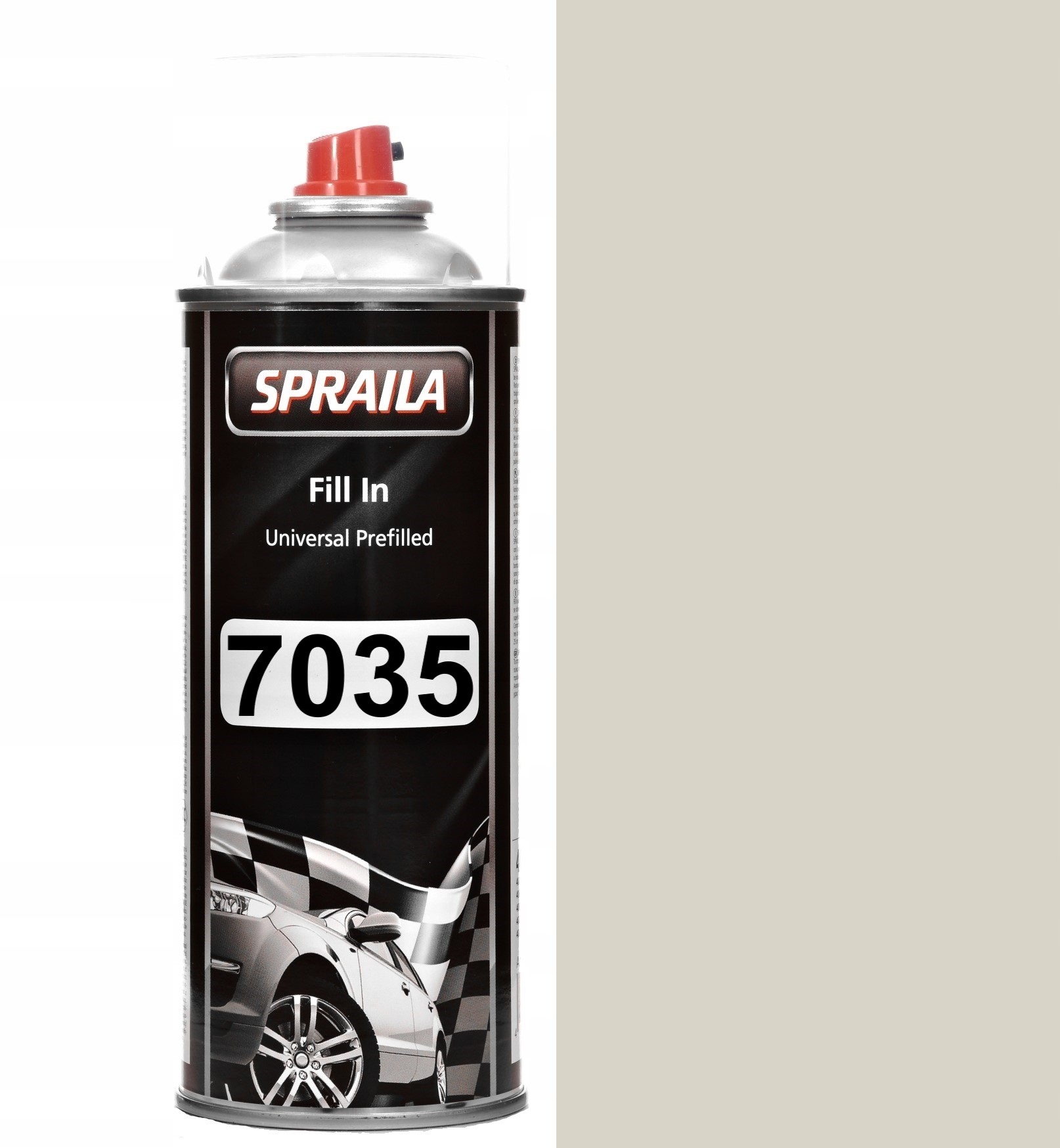 Lakier Farba Do Kaloryferów I Grzejników Ral 7035 Połysk Spray 400 ML