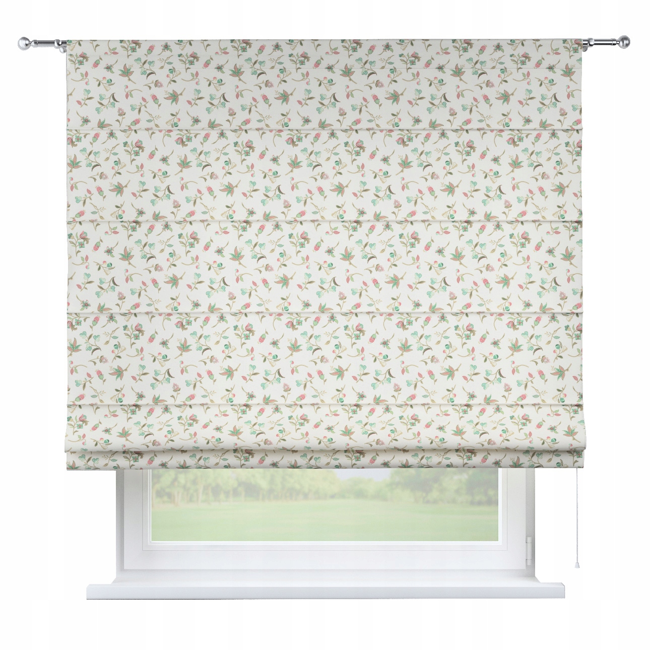 Hotová římská roleta Torino 120 x 160 cm zelená