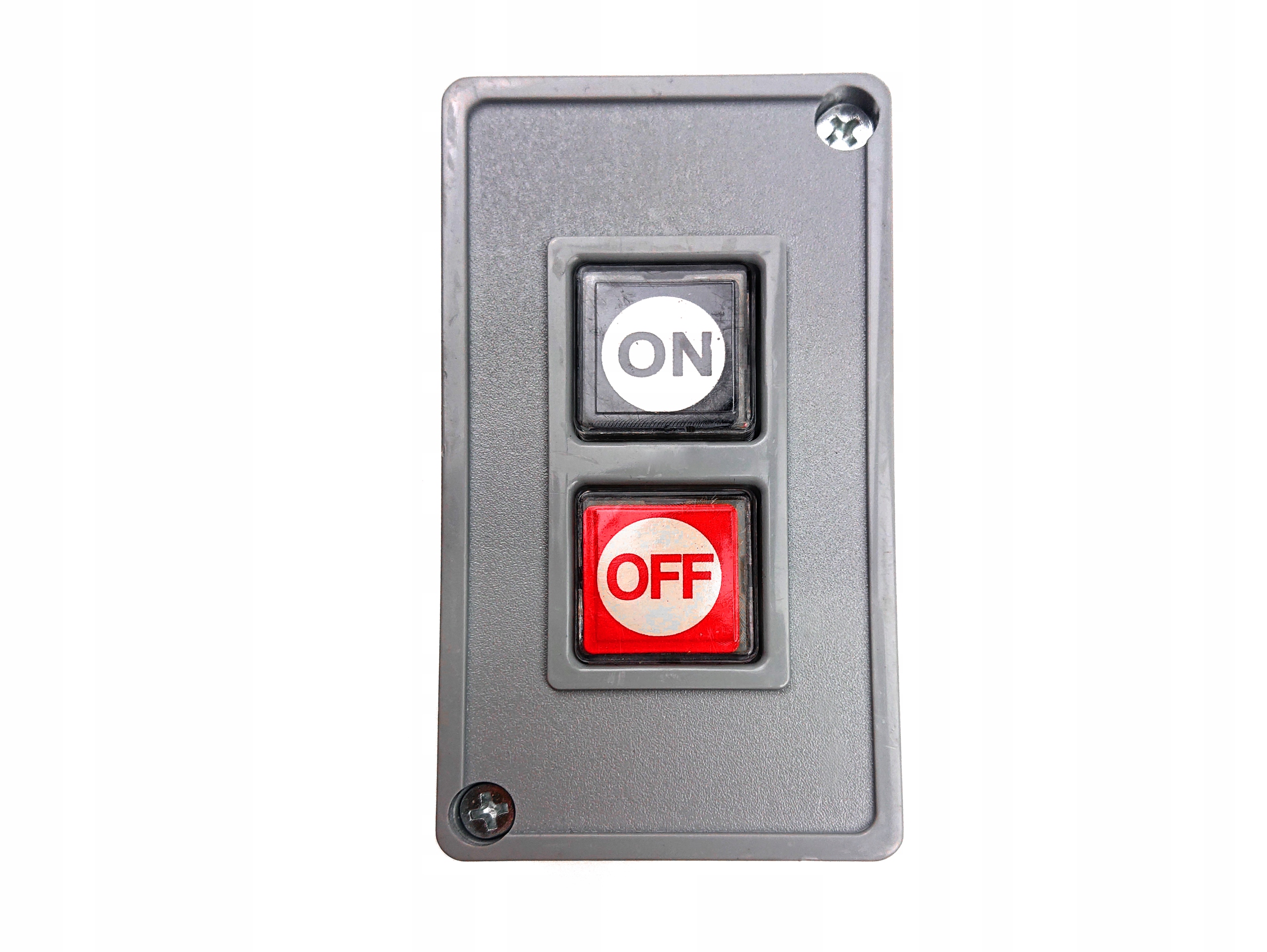 PRZYCISKI START STOP W OBUDOWIE KASETA STEROWNICZA