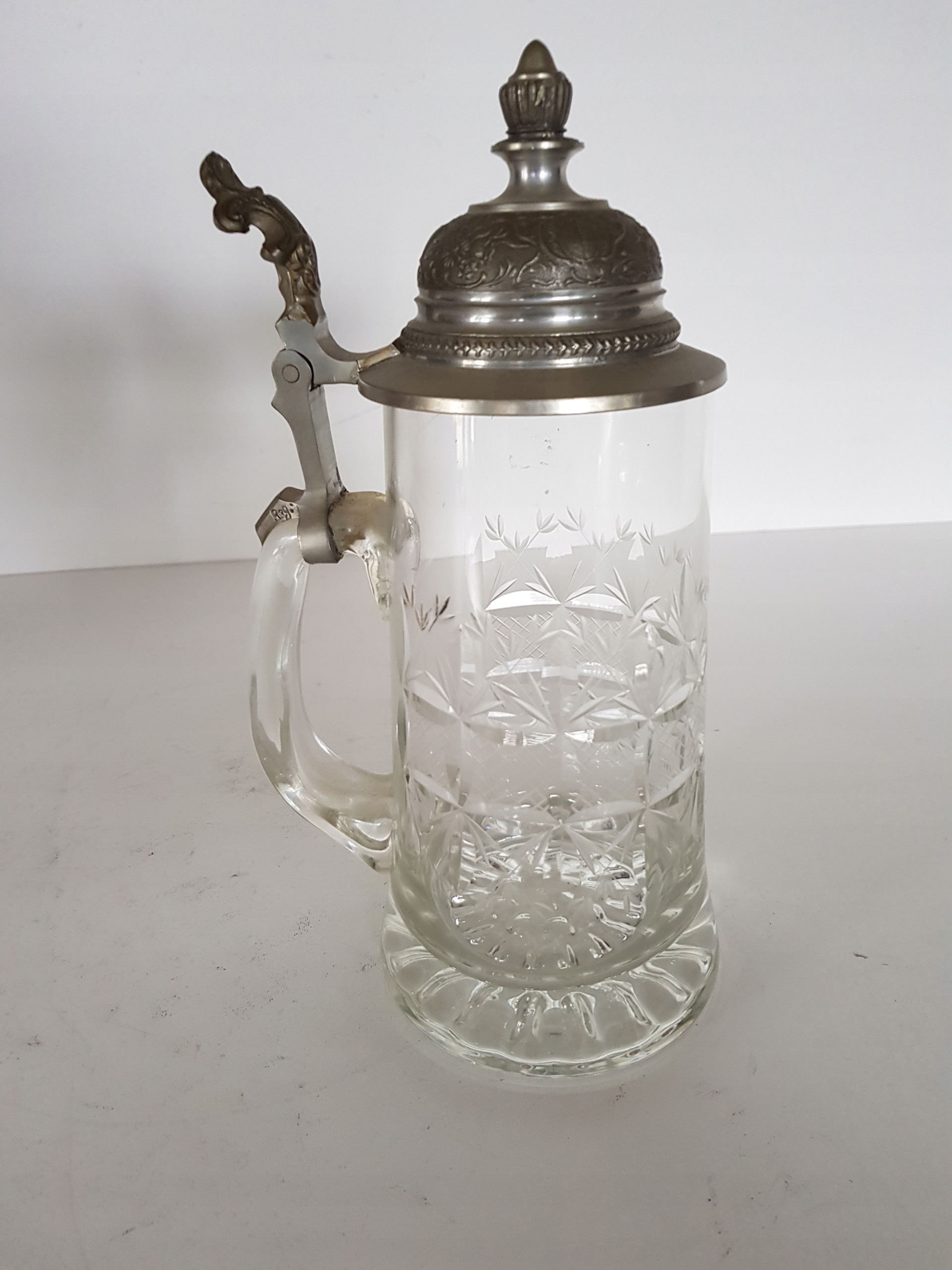 Kufel do piwa kryształowy