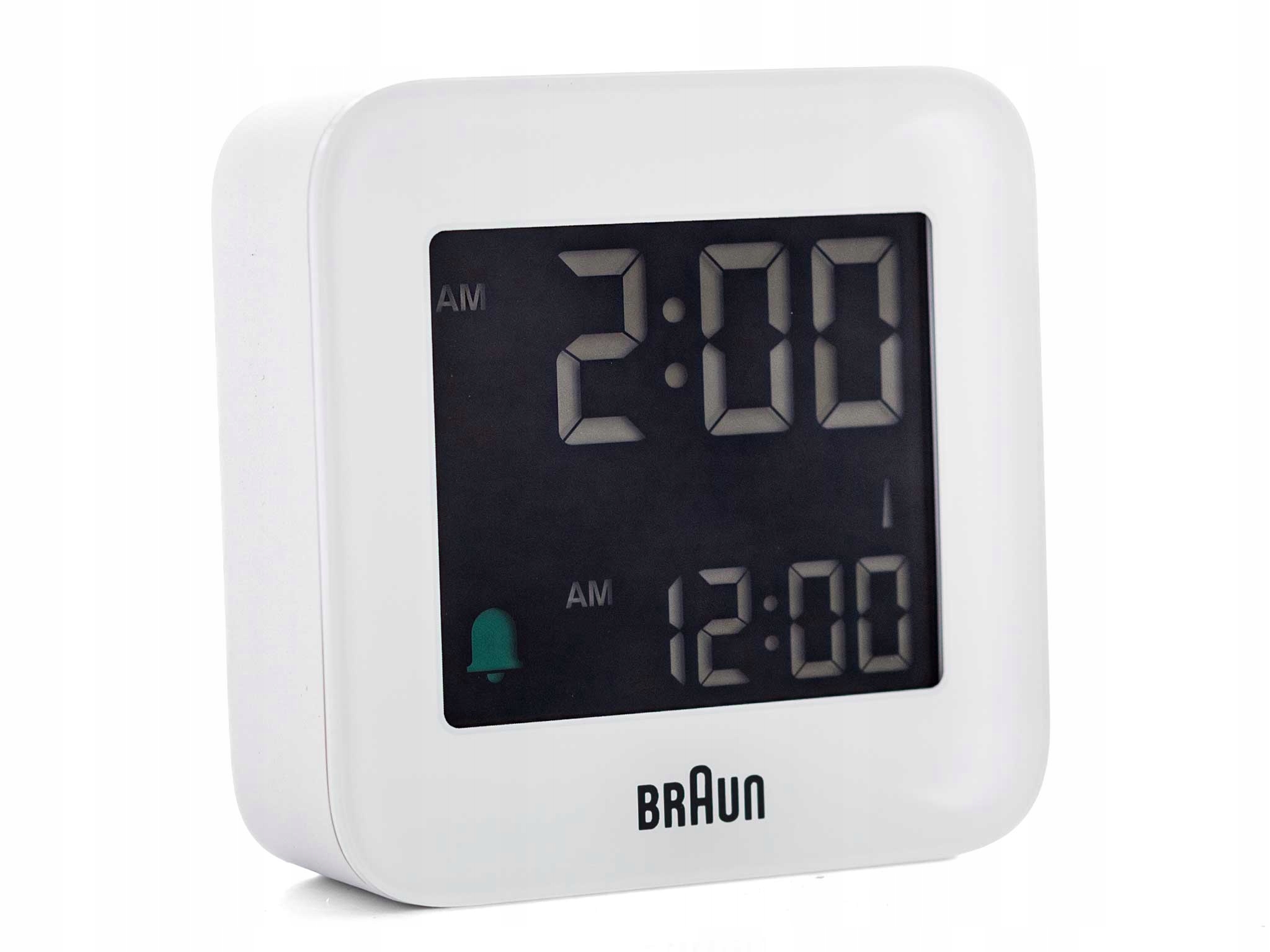 Budzik Braun BC08W-DCF Alarm Drzemka Radio Control