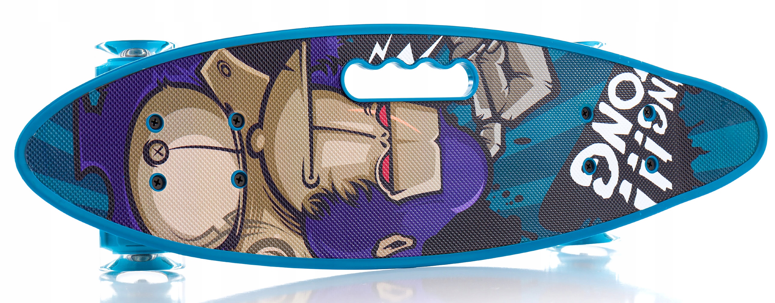 DESKOROLKA FISZKA FISH PENNY KOŁA LED Szerokość 17