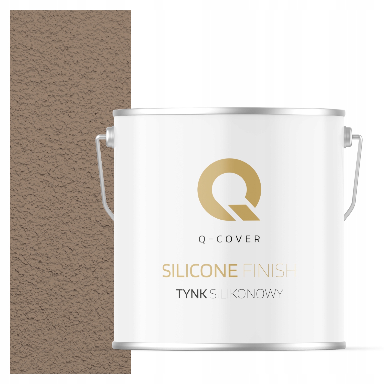 Silikonová Fasádní Omítka Ořechová F535 7KG Beránek Granulace 1.5mm