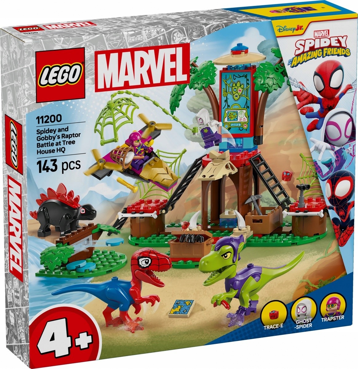 Lego Stavebnice Spidey 11200 Bitva Spideyho a Gobbyho u domku na stromě