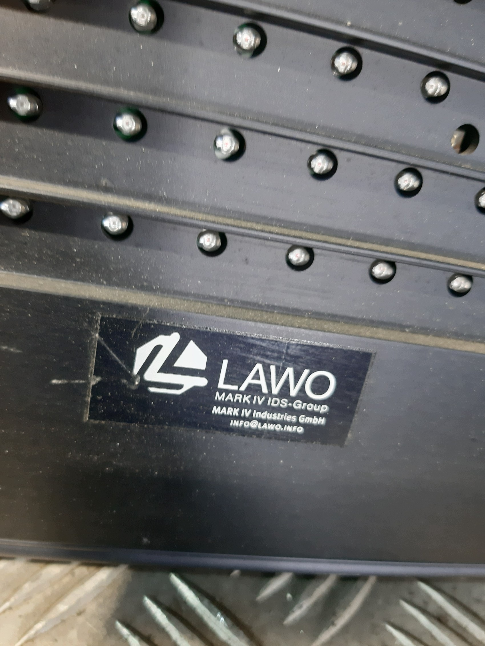 Kennzeichen INFORMACYJNA Bildschirm, LAWO MAEB16512-20.00