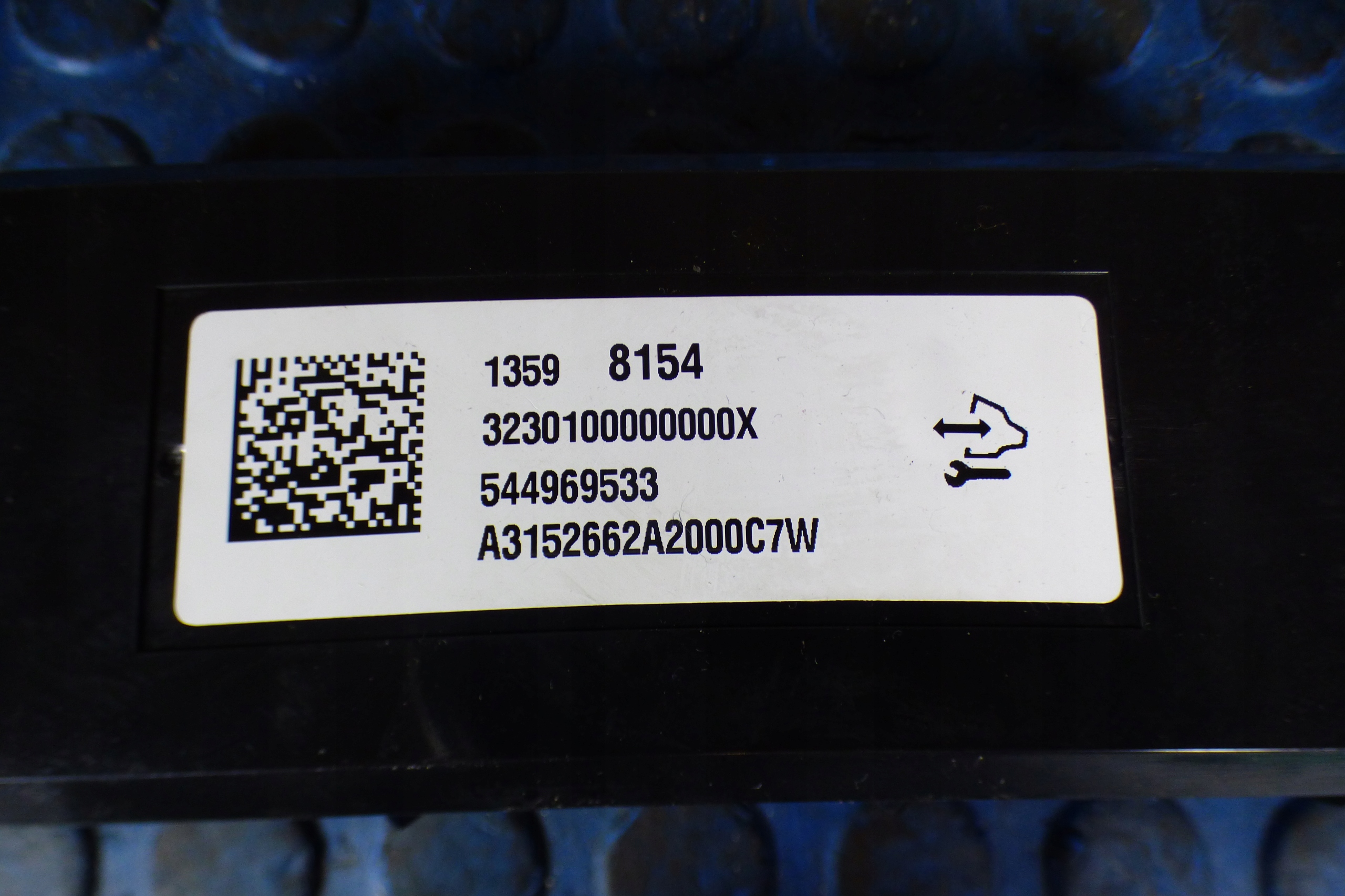 Bedienteil klimaanlage 13598154 st.BDB Opel Astra K V