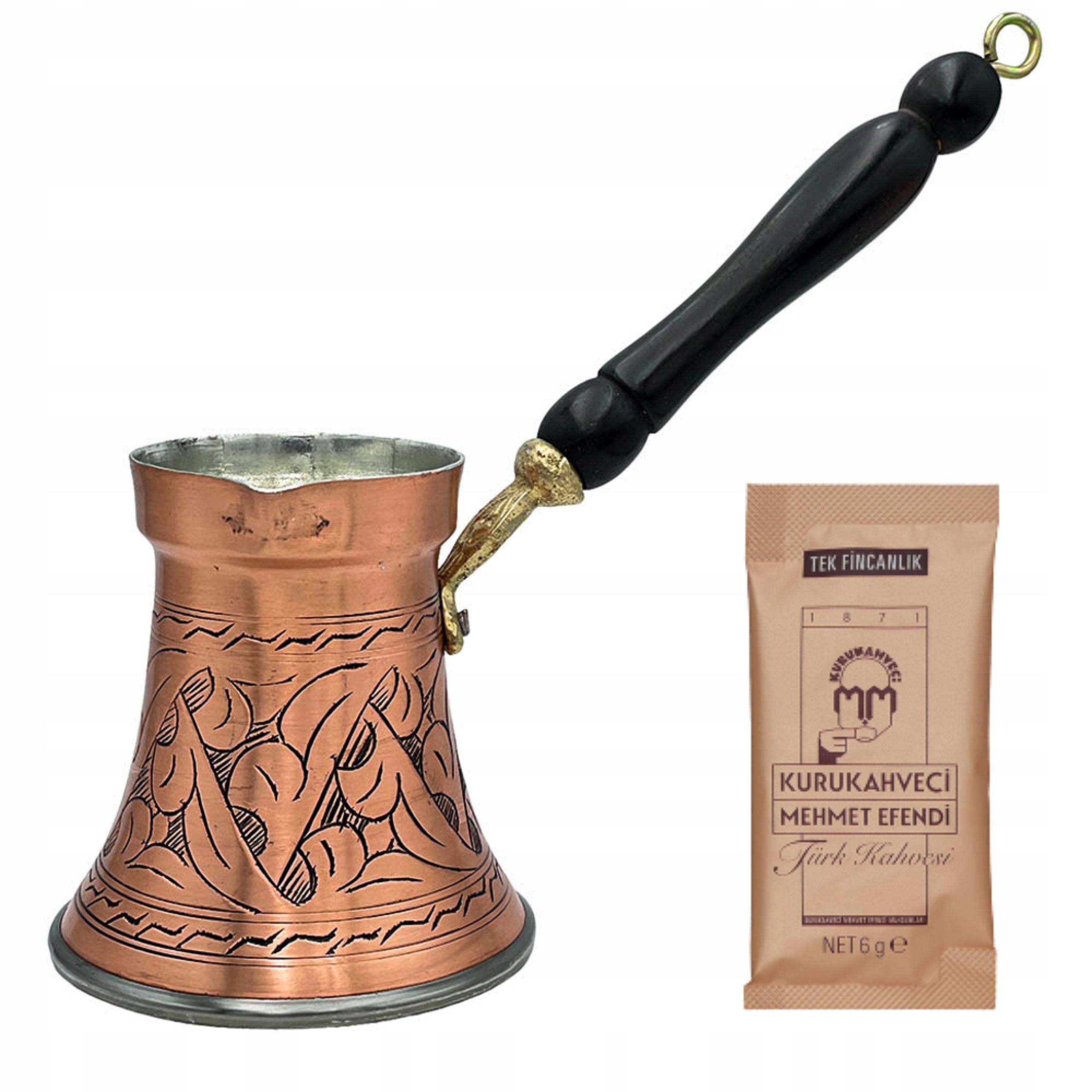 

Tygielek do kawy Indukcja Miedziany 240 ml