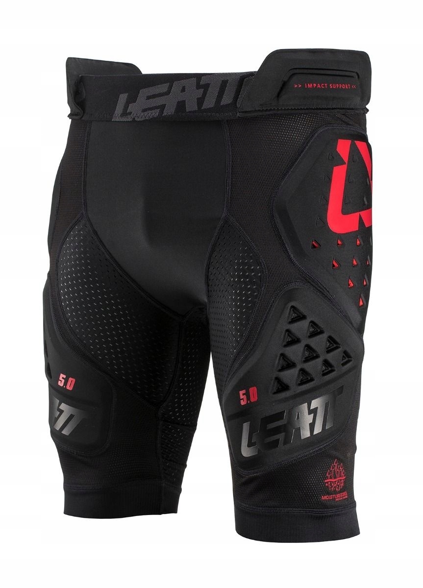 Leatt Kraťasy S Chrániči Impact Shorts 3DF 5.0 Black Kol Černá (L)