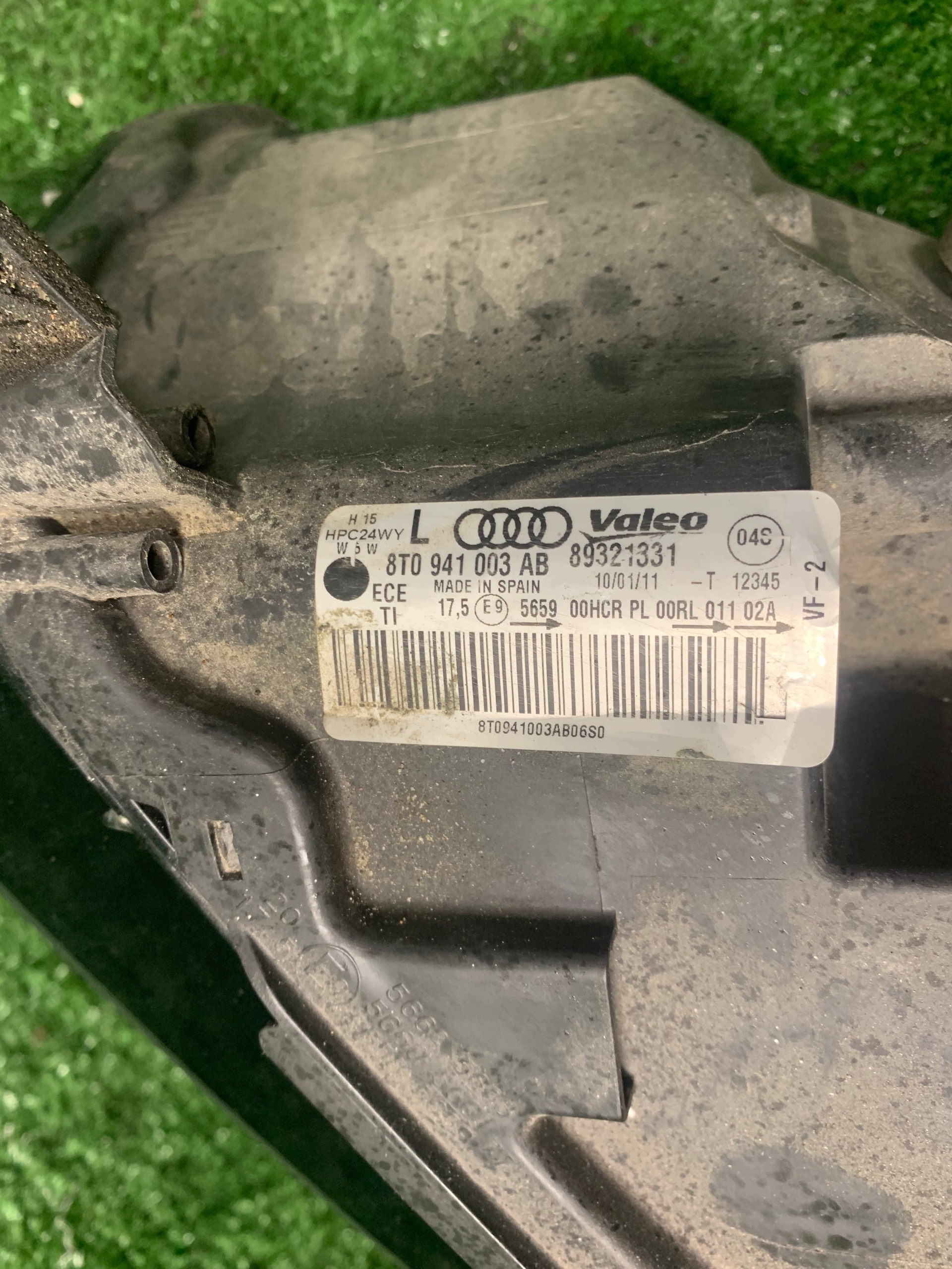 AUDI A5 S5 REFLEKTOR light front left right 8T0941003AB 8T0941004AB