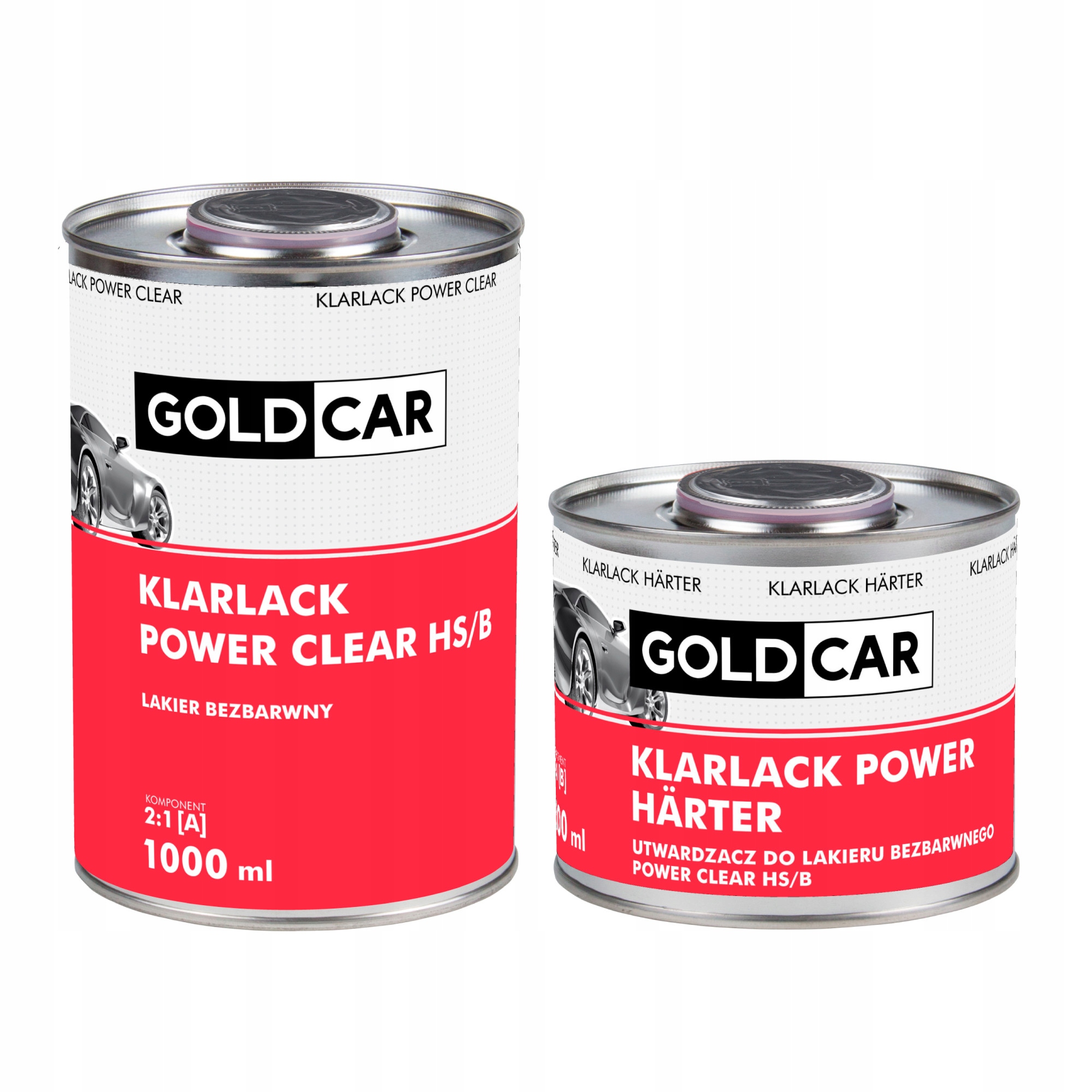 Lakier Bezbawrny Goldcar Power Clear Hs/b kpl. 1,5L