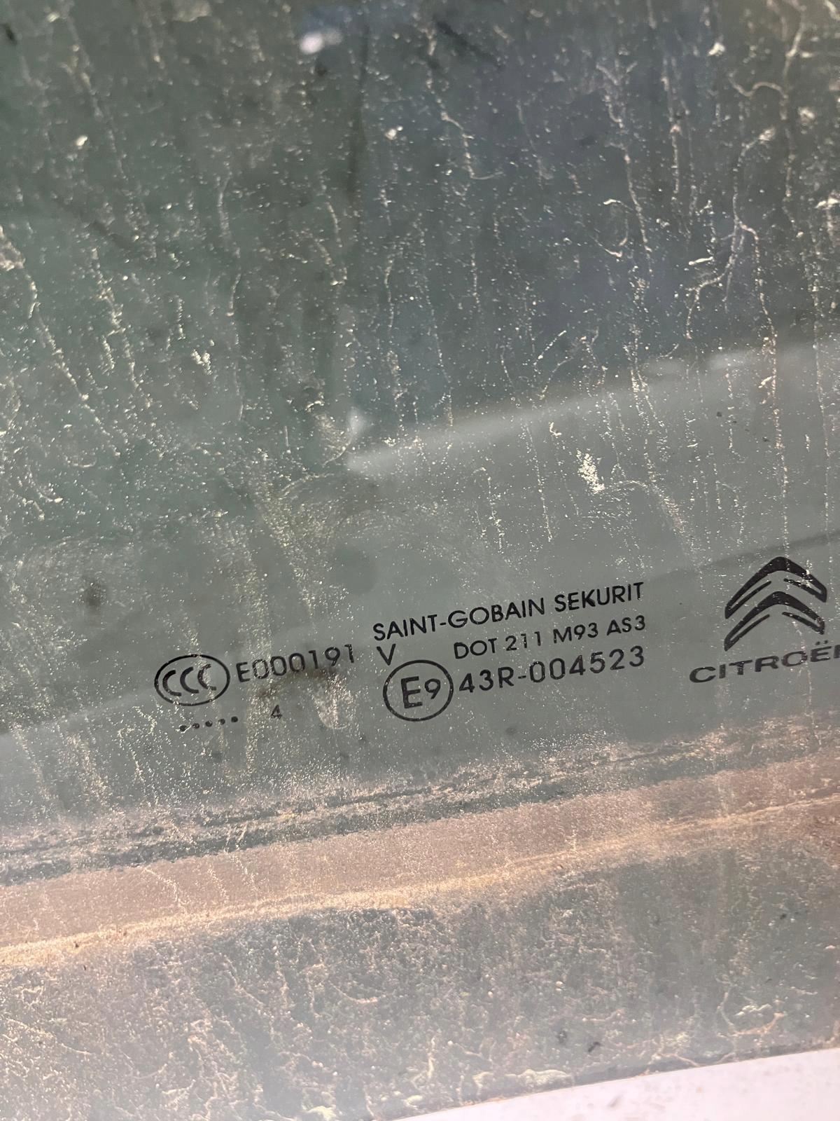 window door right rear part CITROEN C4 PICASSO II 14 ROK