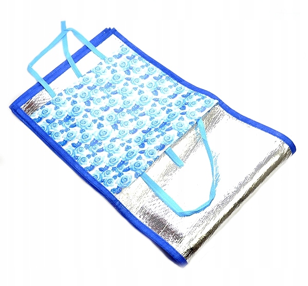 MATA PLAŻOWA,PIKNIKOWA SŁOMIANA TERMICZNA 90X170CM