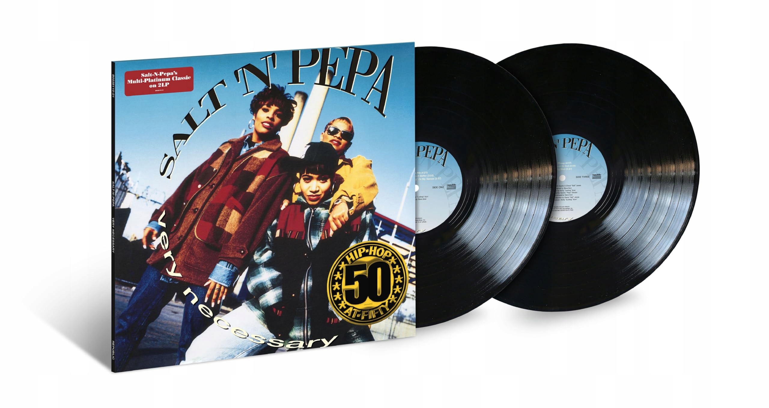 Salt-n-pepa Very Necessary 30TH Anniversary Winyl 2LP
