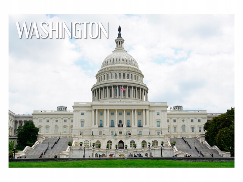 

Usa Waszyngton Kapitol Magnes na lodówkę
