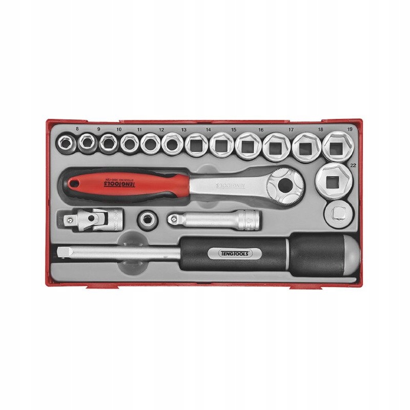 

Klucze Nasadowe 3/8'' 19szt Teng Tools 03520103