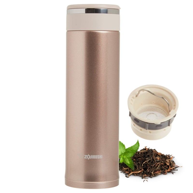 Termohrnek se sítkem na čaj Zojirushi SM-JTE46-PX 460 Ml zlatý