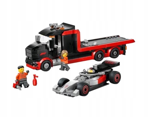 Lego(r) City 60493 Nákladní Automobil F1 S Vozem Audi F1