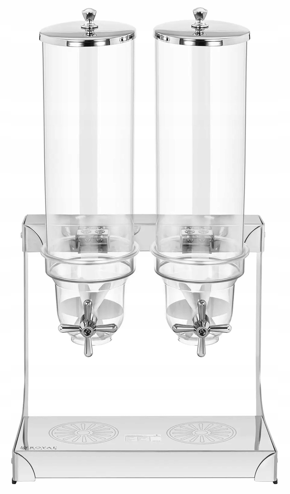 Dozownik dyspenser do płatków 7L Royal Catering RCCS-3.5LSS2 10011386