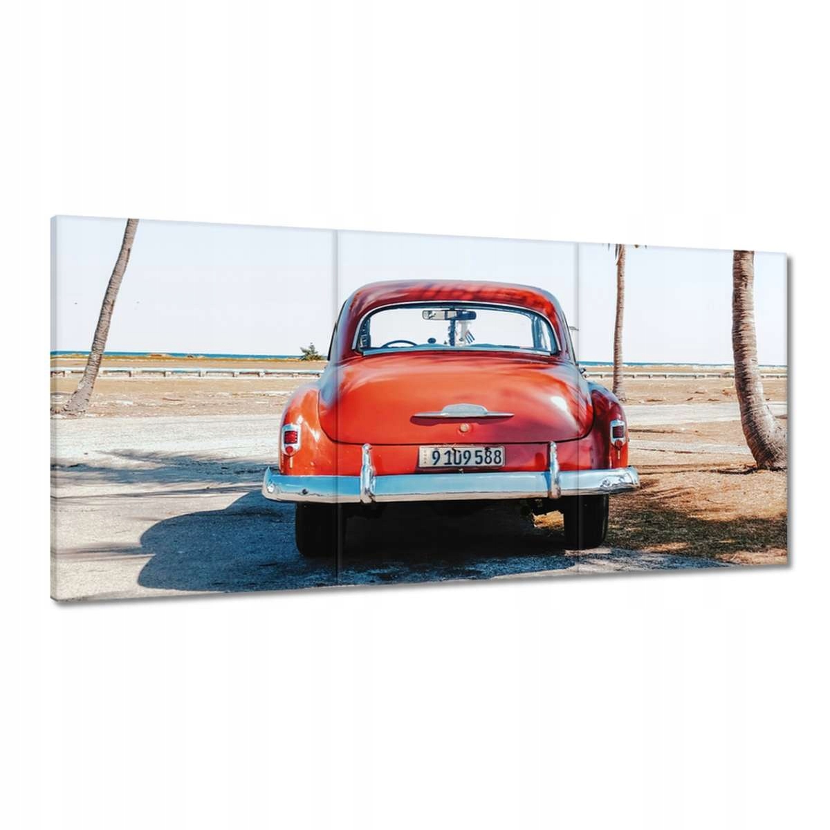 Obrazy 120x60 Kubánské auta Kuba