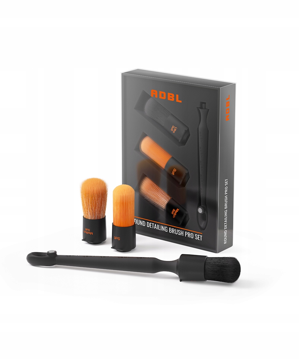 ADBL Round Detailing Brush Pro Set Набор наконечников