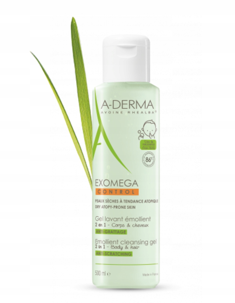 

A-derma Exomega Control Żel-Emolient 2w1 500 ml