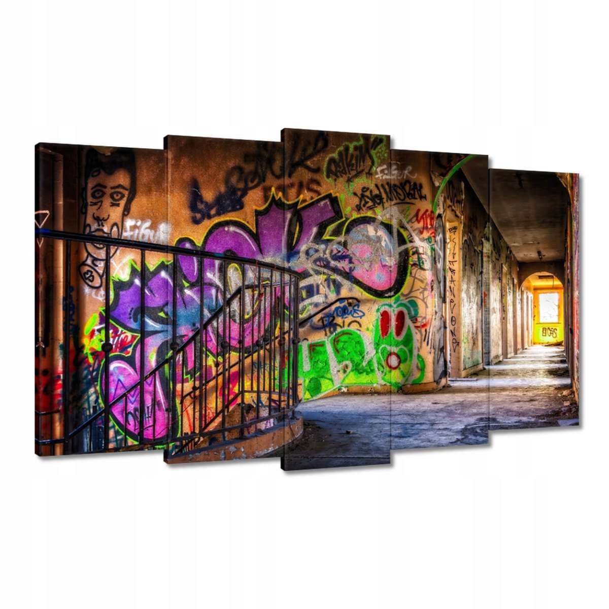 Obrazy 100x60 Grafitti Murale