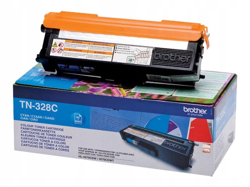 Brother TN328C Toner Brother TN328C cyan 6 000str Hl 4570CDW DCP-9270CDN
