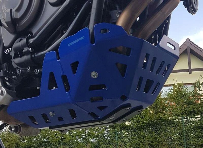 Hliníkový Kryt Pod Motor Yamaha Xtz 690 Tenere 700 19- 20 Modrý