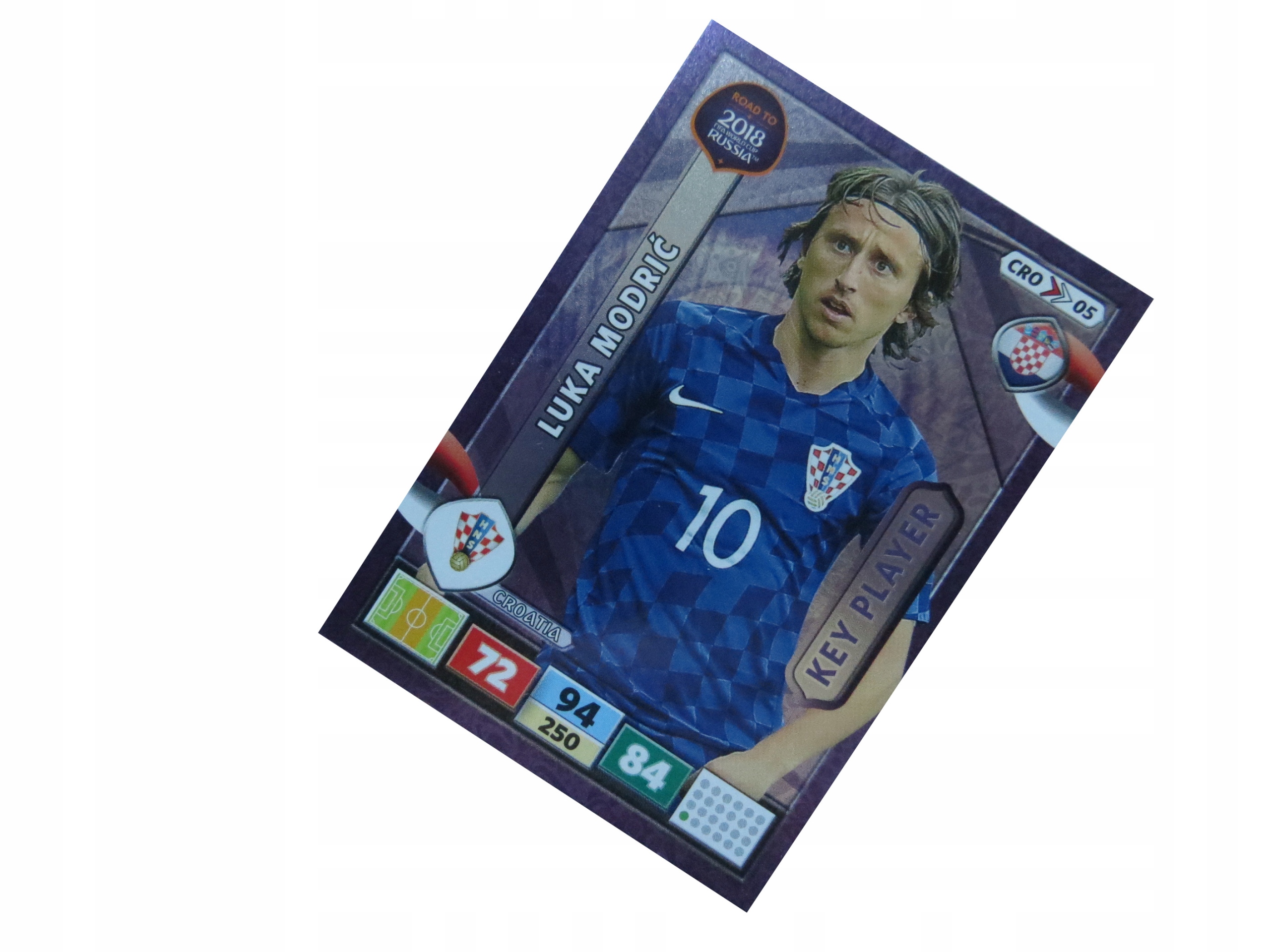Panini Road To Fifa World Cup Russia 2018 Key Player Luka Modrić Cro 05
